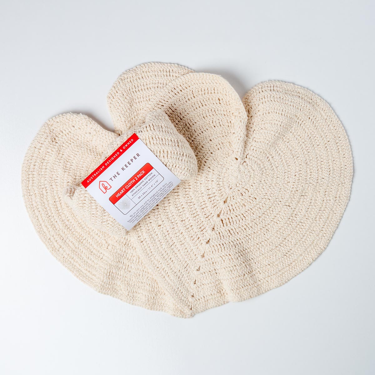 Heart Cloths 2 Pack